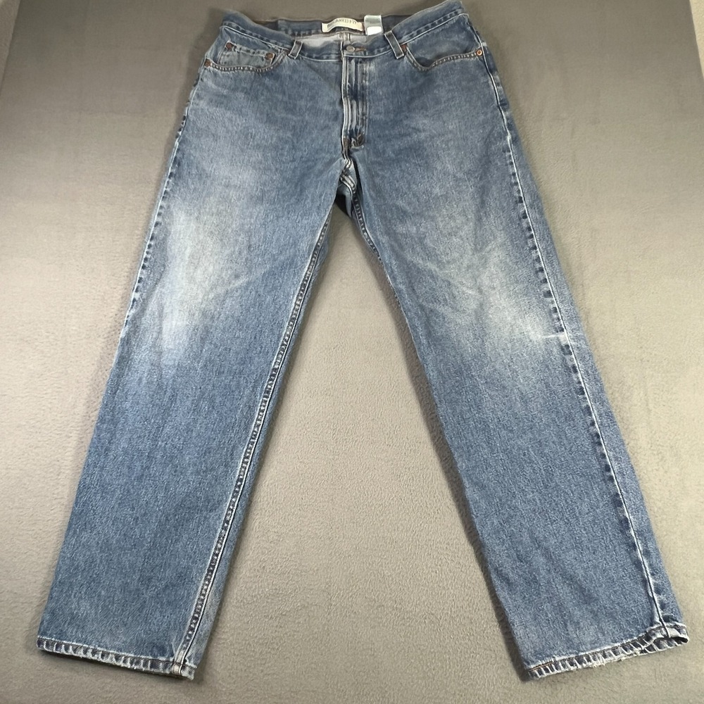 Vintage Levis 550 Jeans Men's 36x32‎ (36x31) Blue Relaxed Fit Light Wash Denim